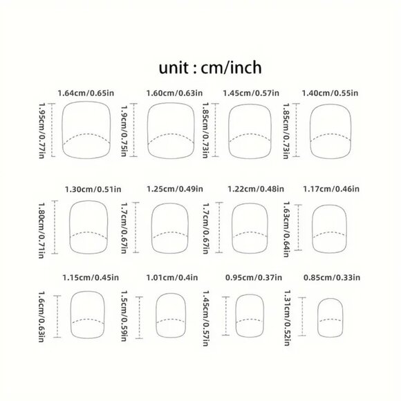 Fake Nails Cherries Hearts Press On 24 Stylish Glam Trendy Love Cherry Bomb Sexy - Picture 3 of 4